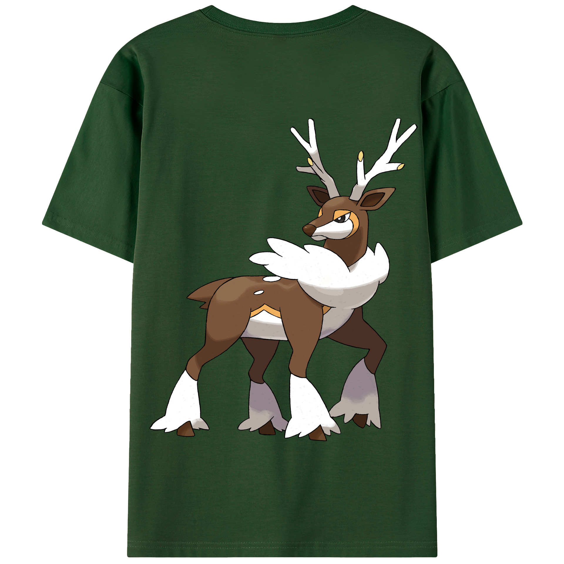 （画像用） ポケットモンスター Pokémon 綿100％半袖Tシャツ（背面プリント）